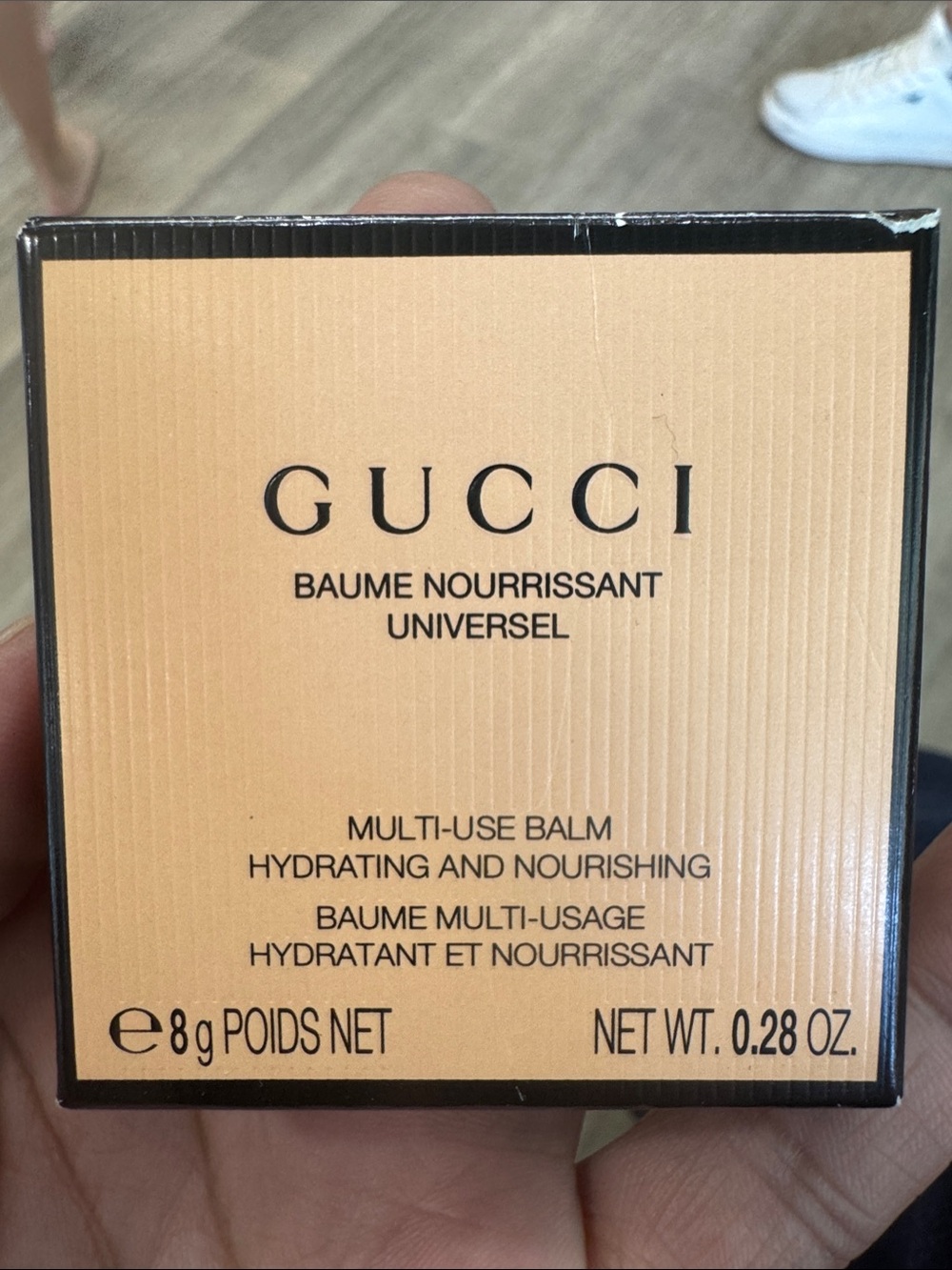 Gucci Multi-Use Balm in Beige & Black Box